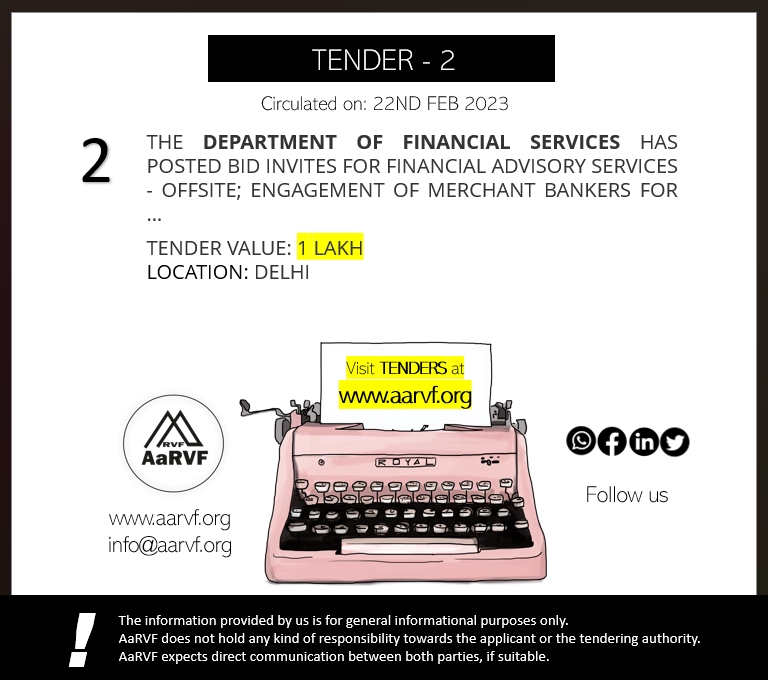 The Impact Of Public Tenders On Your Customers/Followers